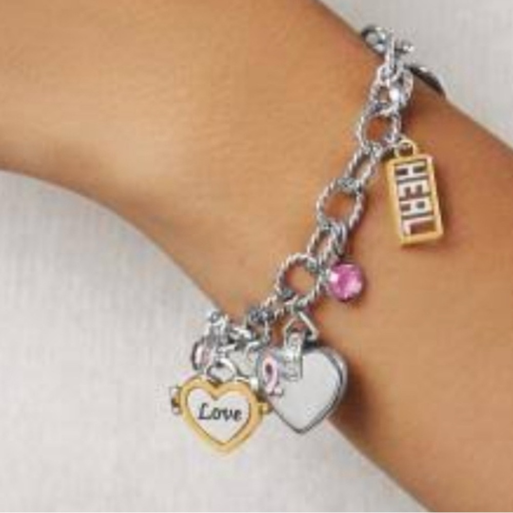 💗💖 BRIGHTON 2020 Retired Power Of Pink Adjustable Bracelet - Picture 6 of 6